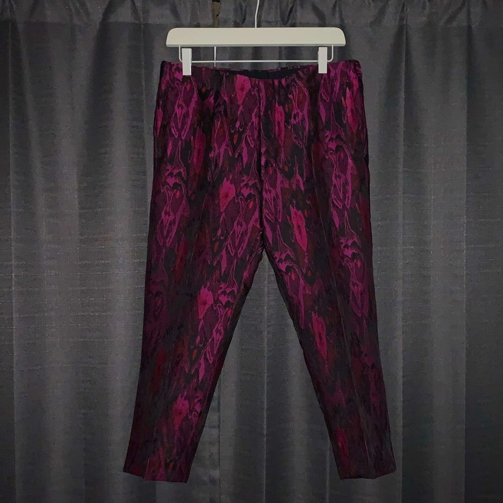 Printed suit trouser